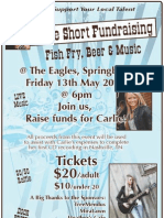 CARLIE fundraiser Flyer