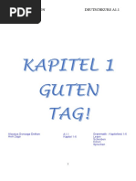 Kapitel 1 - Guten Tag