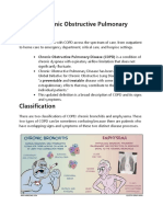 Chronic Obstructive Pulmonary Disease (COPD) Is A Condition of