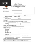 New IDF Form | PDF