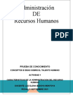 Actividad 1 Recursos Humanos