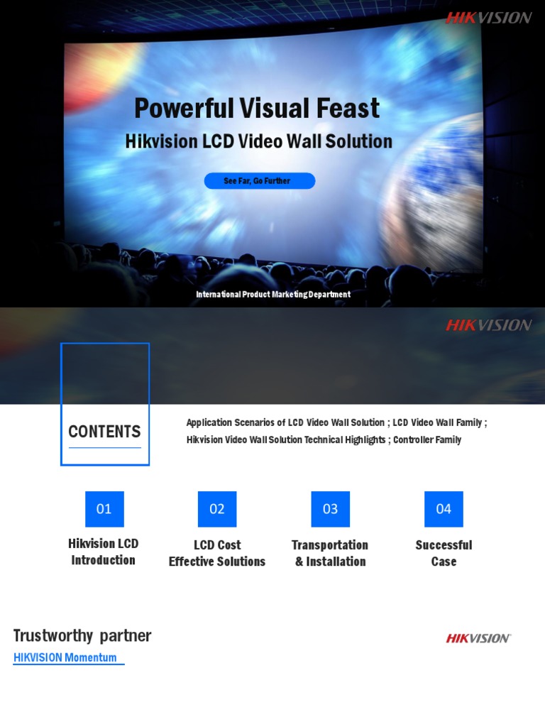 Hikvision LCD Video Wall Overview | PDF | Video | Surveillance