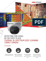 Thermal Bi-spectrum Deep Learning Dome Camera Flyer
