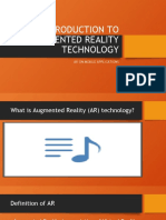Introduction To Augmented Reality Technology
