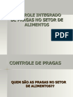 Controle Integrado de Pragas No Setor de Alimentos