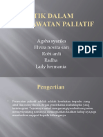 Etik Dalam Keperawatan Paliatif