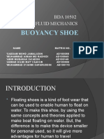 Buoyancy Shoe: BDA 10502 Fluid Mechanics