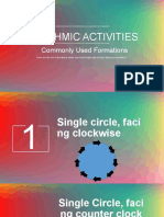 Rhythmic Activities: Commonly Used Formations