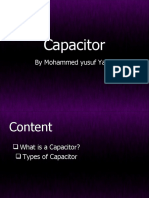 Capacitor: by Mohammed Yusuf Yakub