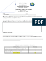 Enhancement-Worksheets Esp9 3rd-Quarter Tere