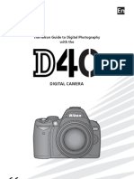 Nikon D40 User Manual