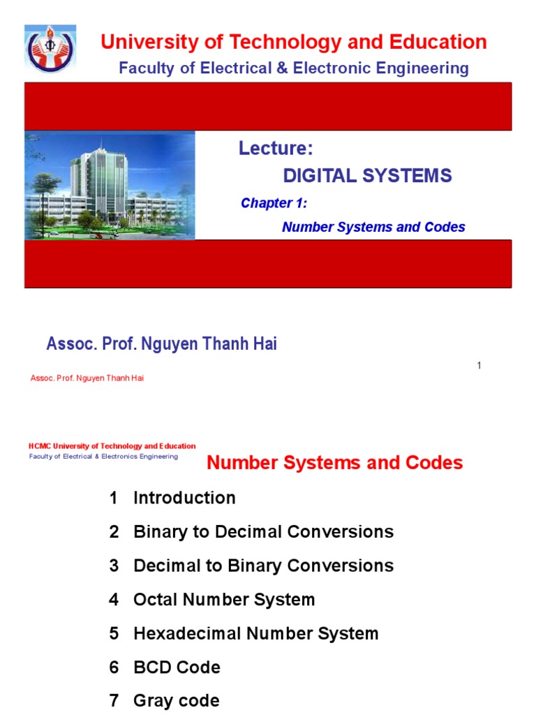 Digital Systems: Number Systems Guide | PDF | Bit | Theory Of Computation