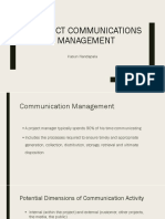 11. Project Communications Management