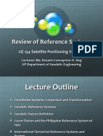 Lecture 1 Review of Reference Systems - Horizontal