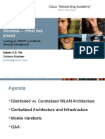 Wireless - What Lies Ahead: Looking at LWAPP and Mobile Handset Develpment