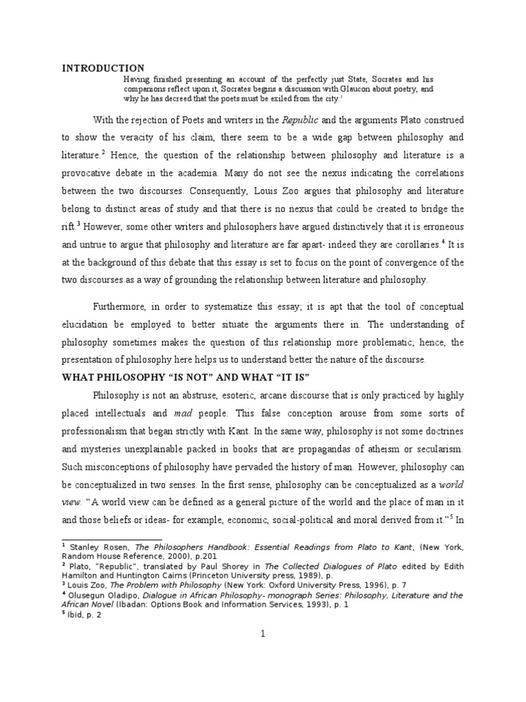 relationship between literature and society pdf