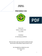 Pdfcoffee.com Referat Presbikusis 5 PDF Free