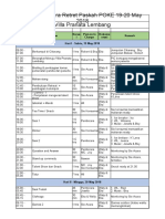 Rundown Paskah 2018