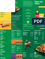 Subway Menu, PDF, Menu