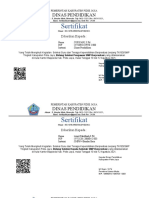 Sertifikat Bar Code Ok