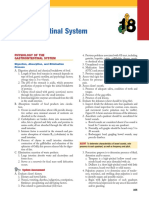 Gastrointestinal System: Chapter Eighteen