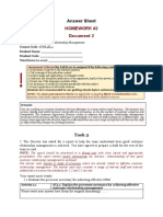 Homework #2 Document 2: Answer Sheet