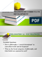 Topic 2 - Philosophical and Psychological Foundations