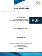 Unidad 1 - Fase 1 - Yaneth - Argoty - 203049A - 954