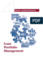Portfolio Loan Management: Farm Credit Administration