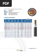 Jeddah Cables LV Catalogue | PDF