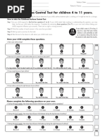 Asthma Control Test 4 To 11 Years