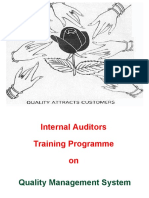 Internalauditorstrainingprogramme