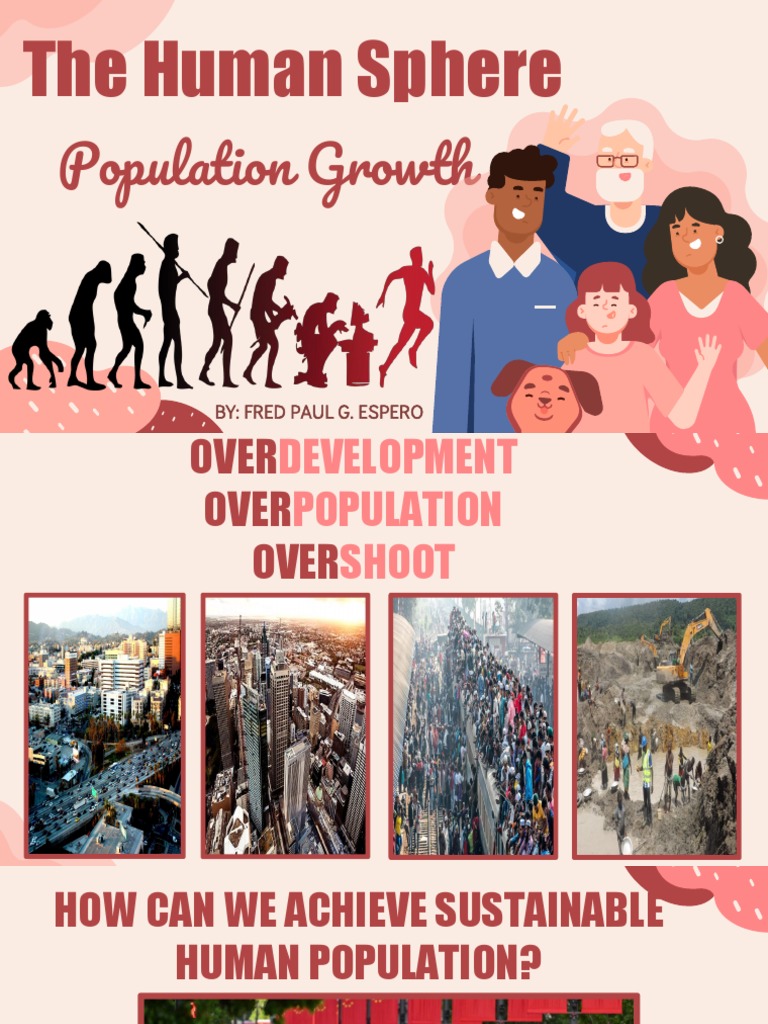 Human Sphere and Population Growth | Download Free PDF | Population ...