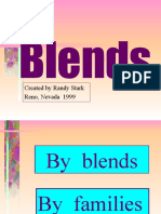 Blends and Families Word Lists