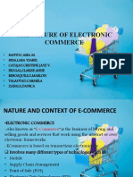 The Nature of Electronic Commerce Group 2