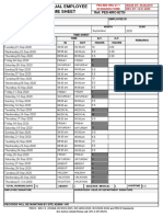 Pes-Ims-Hrc-Sf-21-1 Individual Employee Time Sheet - .5 HR Lunch Break1