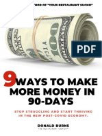 9 Ways To Make More Money in 90-Days