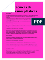 Técnicas de Expresión Plásticas