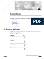 Cisco MGM Icons and Menus Guide