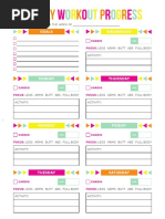 Leisure Interest Survey Checklist | PDF | Recreation | Leisure