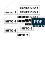 Mitos y Beneficios