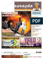 Jornal Restauração - 2 Edição - MIR ARARUAMA RJ