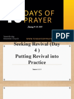 Day 4 - Putting Revival Into Practice