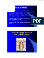 C1 - Consideratii Privind Biologia Dentara