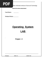 Operating System LAB: Project - 2