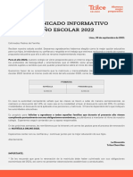COMUNICADO INFORMATIVO AÑO ESCOLAR 2022 - CHORRILLOS PRIMARIA (1)