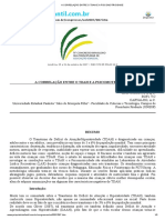 A Correlação Entre o Tdah e A Psicomotricidade