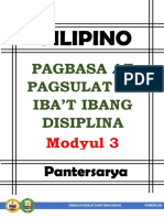 PLP MODYUL PAGBASA Modyul 3