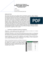 Lecture 02 - Descriptive Statistics (Describing Data Set)