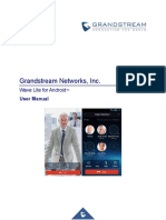 Grandstream Networks, Inc.: Wave Lite For Android